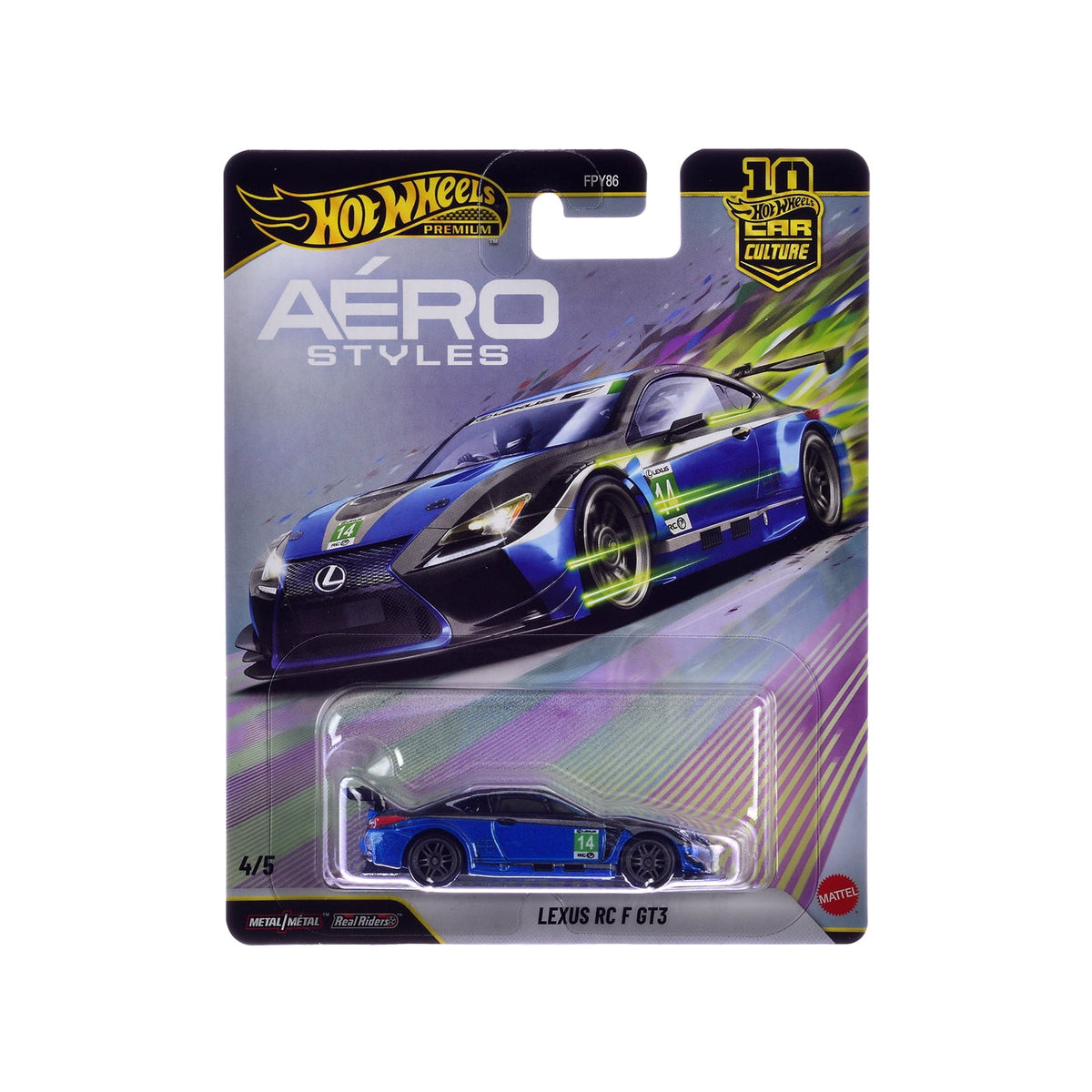 "Aero Styles" 5 piece Set "Car Culture 10th Anniversary" 2026 Series U