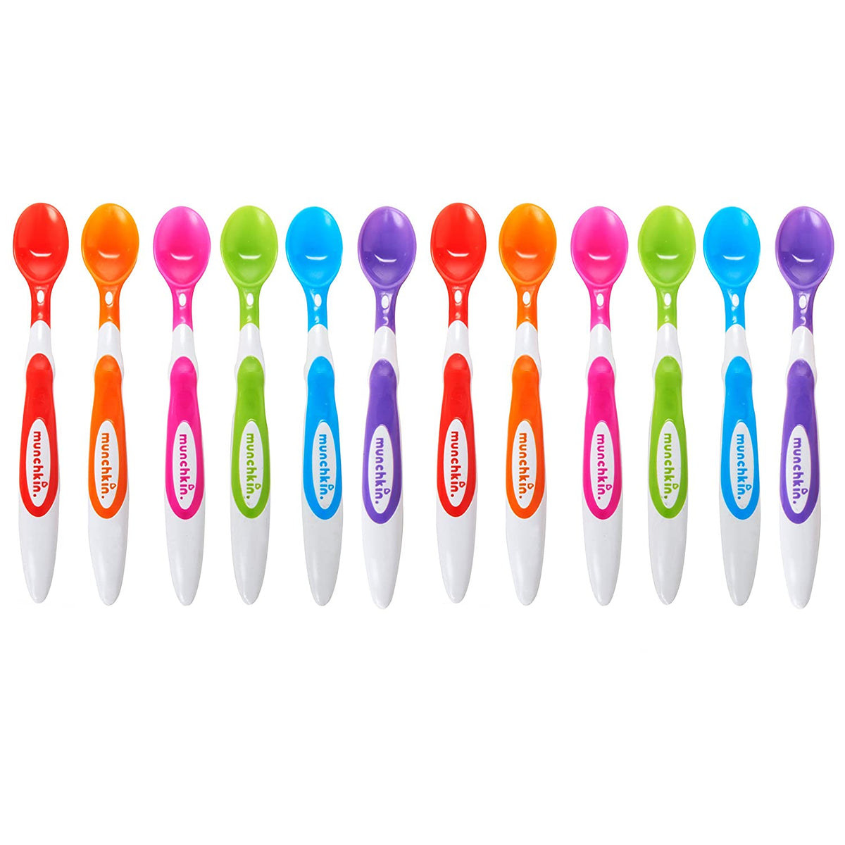 Munchkin Soft Tip Infant Spoon set, 12 Pack