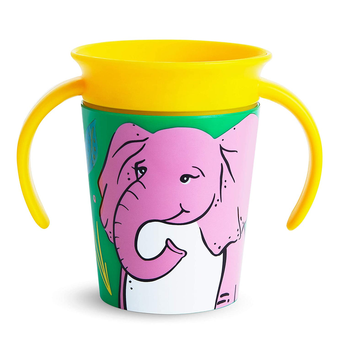 Munchkin Miracle 360 WildLove Trainer Cup, 6 Oz, Elephant