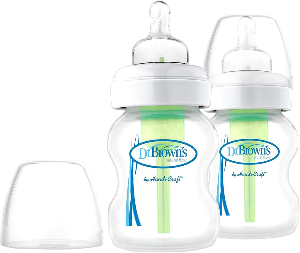 Dr. Brown's Silicone Breast Pump with Options+ Anti-Colic Bottle +