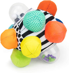 Sassy Developmental Bumpy Ball, Multi Texture and Color