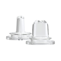 Dr. Brown's Milestones Options+ Sippy Spouts, 2-Pack Narrow, Soft 100% Silicone Baby Bottle Sippy Spout, 6m+