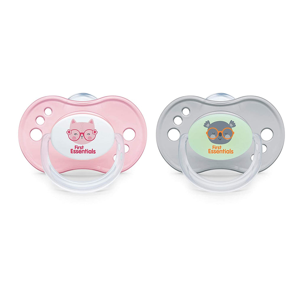 NUK First Essentials Pacifiers, 6-18 Months, 2 Pack
