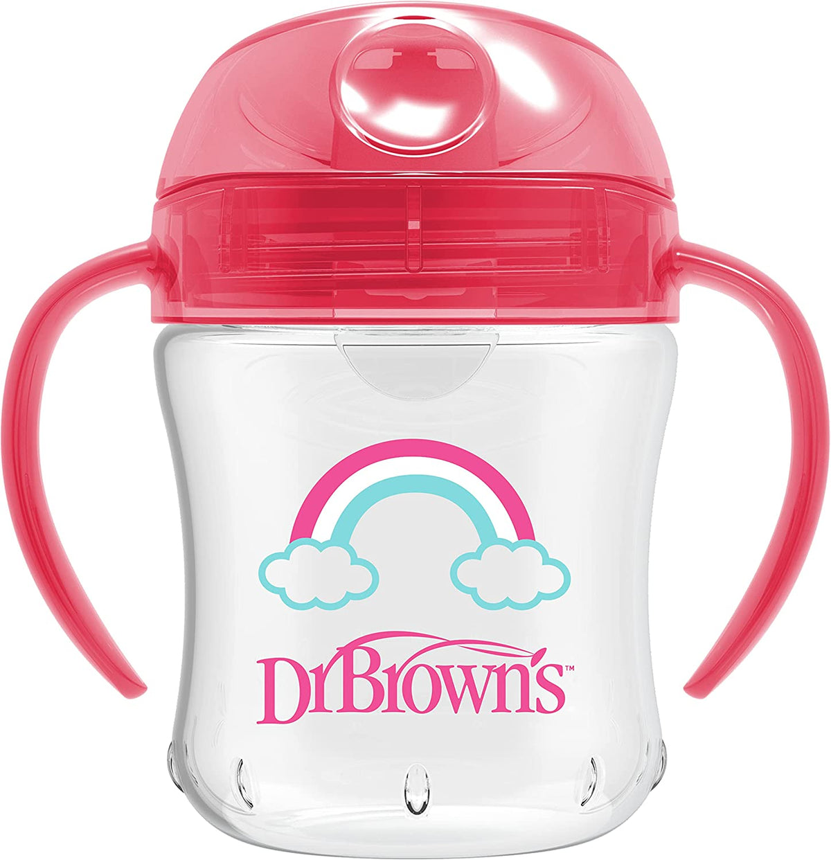 Dr. Brown's Transition Sippy Cup with Soft Spout - Pink - 6oz - 6m+