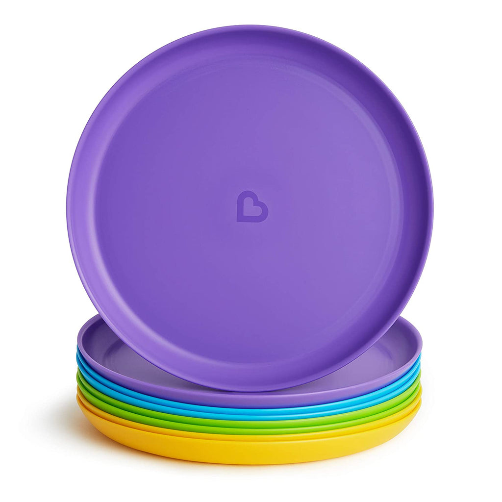 Munchkin Multi Toddler Plate, 8 Pack