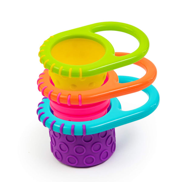 Sassy Flex & Fill Cups 3 Piece Bath Toys