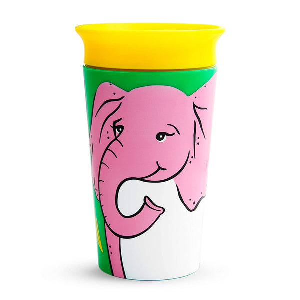 Munchkin Miracle 360 WildLove Sippy Cup, 9 Oz, Elephant