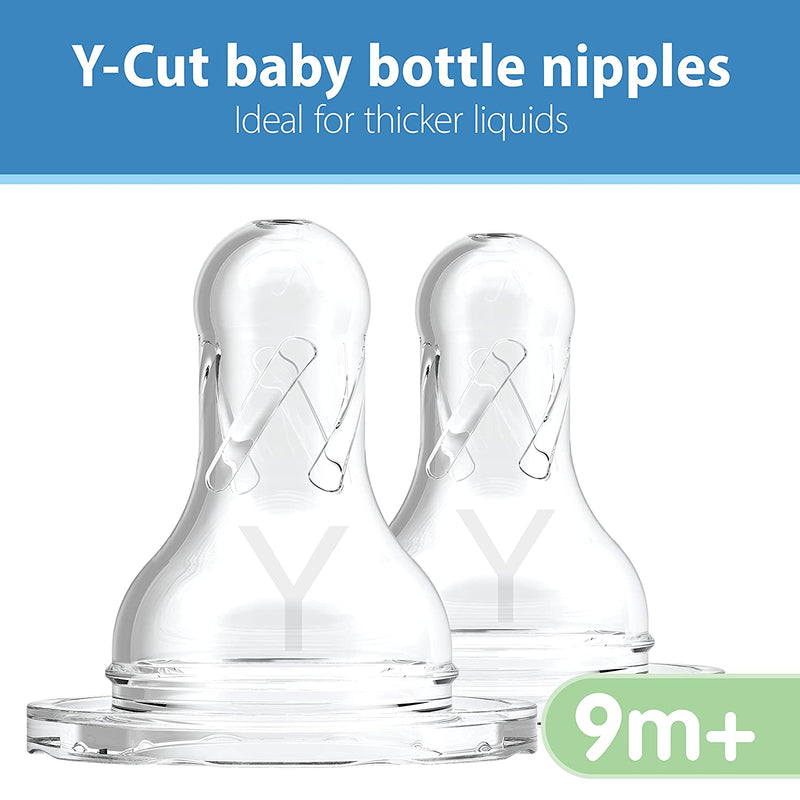 Dr. Brown's Original Nipple, Y-Cut (9m+), 6 Pack