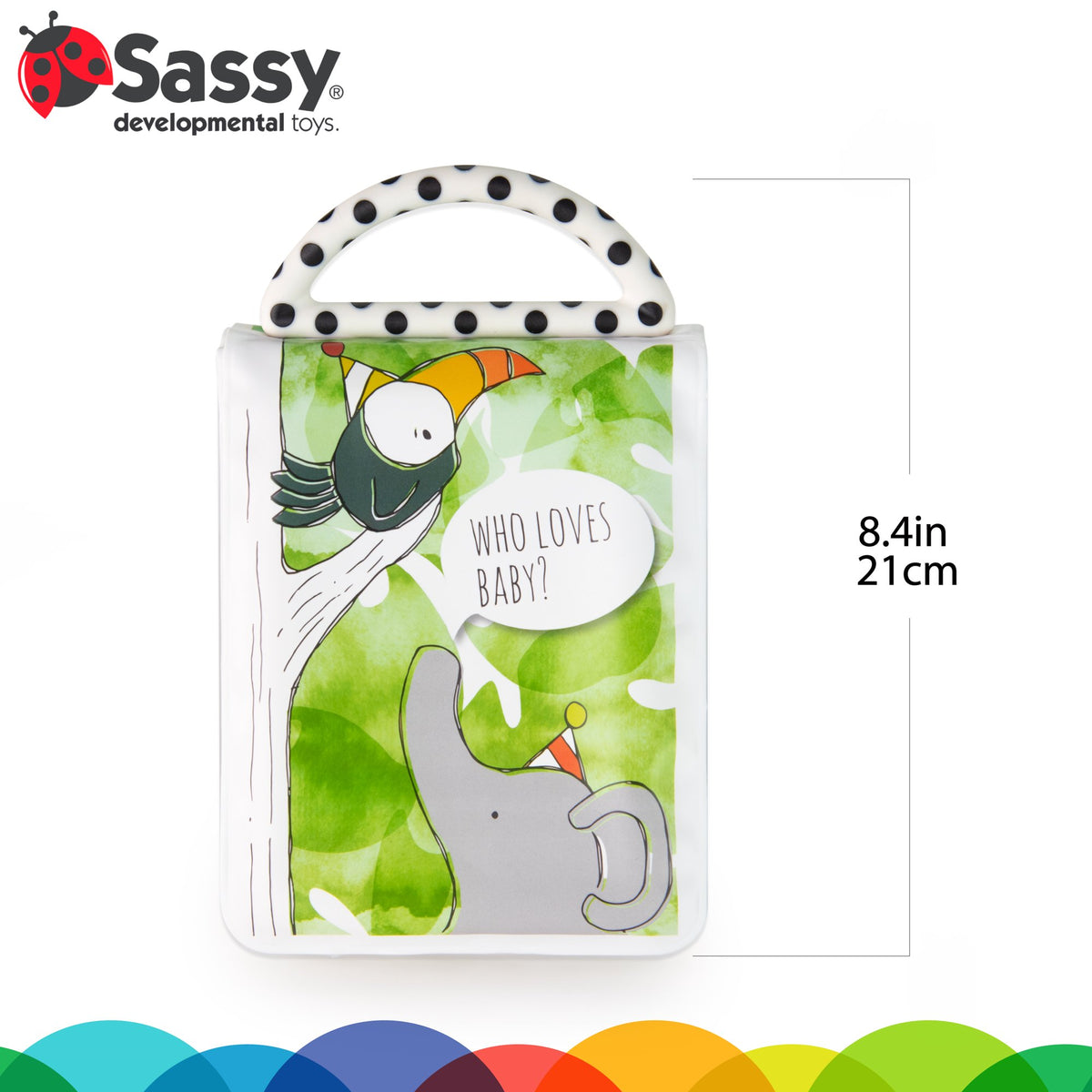 Sassy Look Book Baby Photo Album, Holds 6 Photos