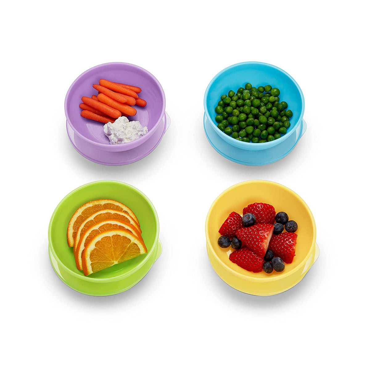 Munchkin Love-a-Bowls 10 Piece Feeding Set, Multicolor
