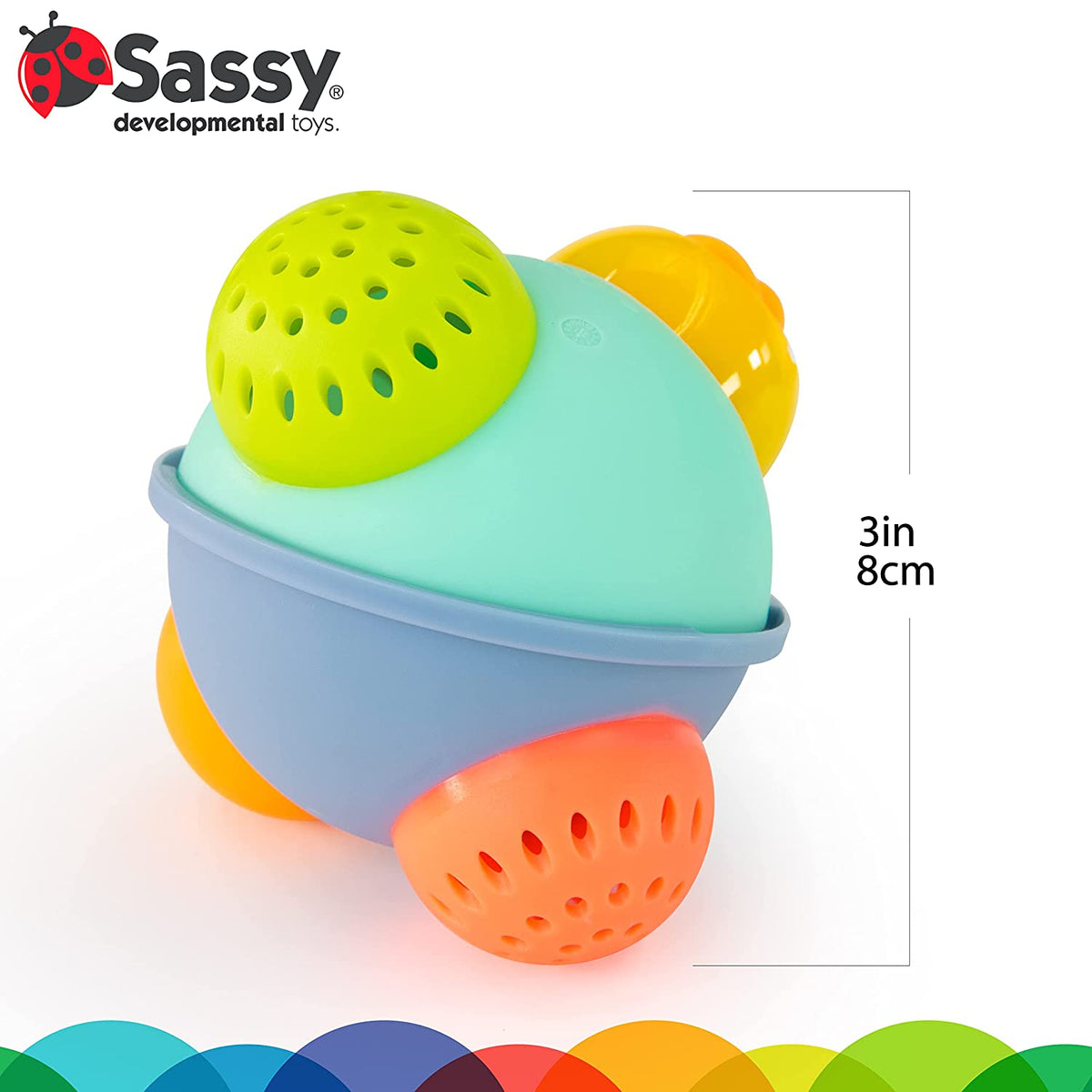 Sassy Discovery Bumpy Ball Bath Toy