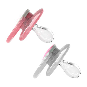 Dr. Brown's Advantage Symmetrical Pacifier with Air Flow - Pink - 4 Pack - 6-18m