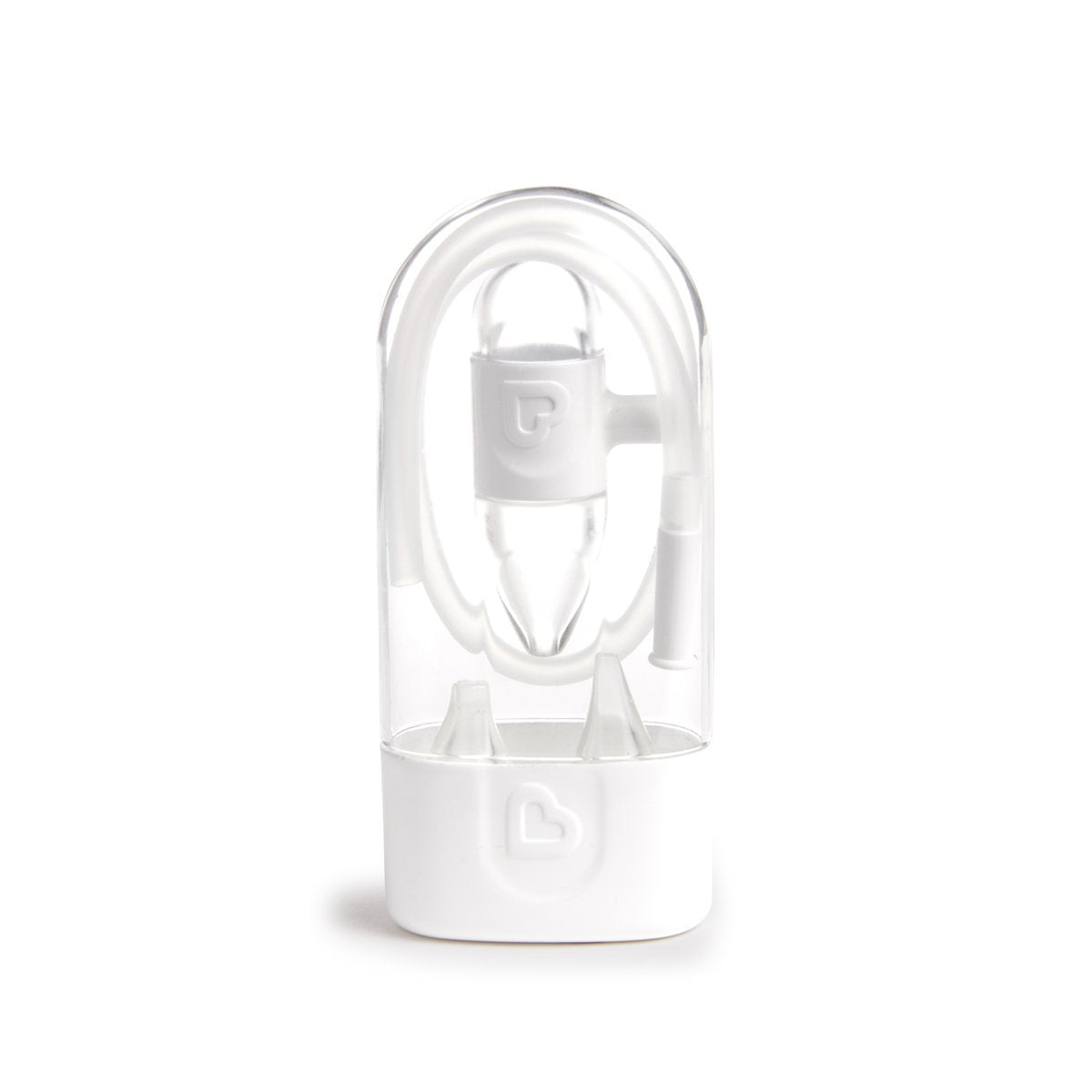 Munchkin Clear Nose Baby Nasal Aspirator, White, 5 Piece Set (Pack of 1)