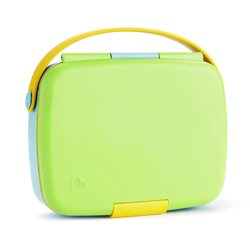 Munchkin Bento Box Toddler Lunch Box, Green