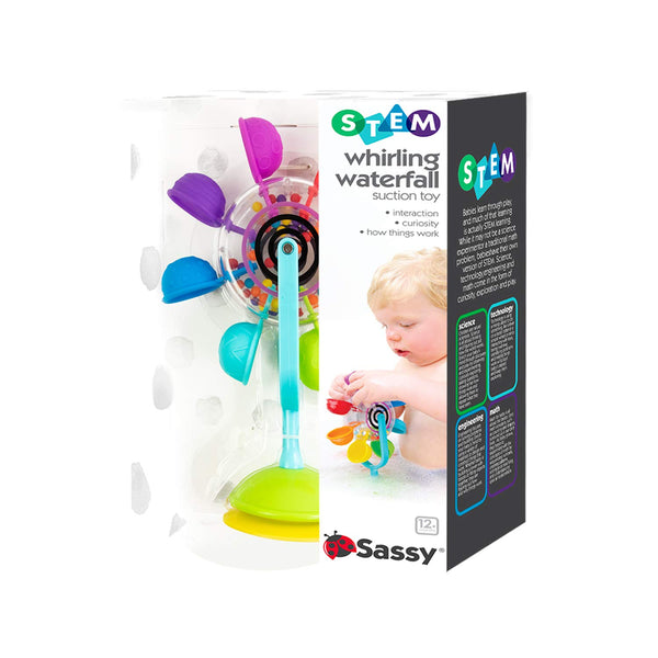 Sassy Whirling Waterfall Suction Bath Toy - Stem