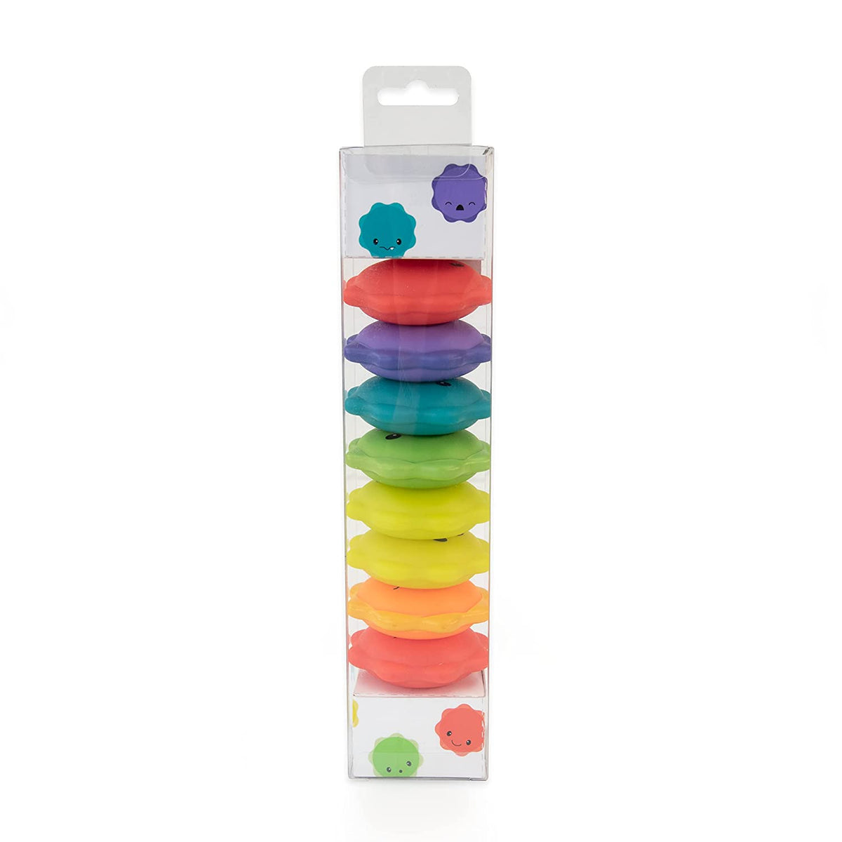 Sassy Macaron Bath Squirter Toys, 8 Piece