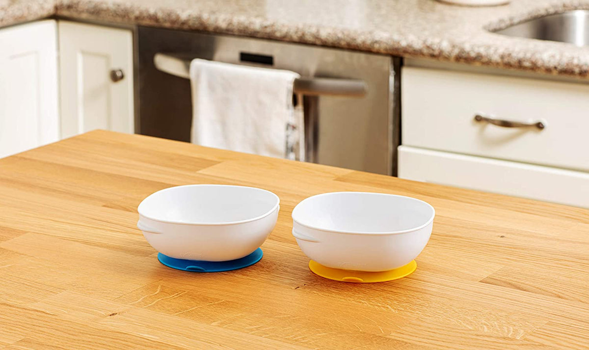 Dr. Brown's No-Slip Suction Bowl, 2-Pack