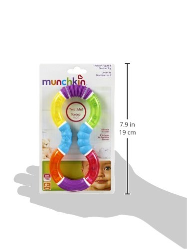Munchkin Twisty Figure 8 Multi-textured Teether Toy