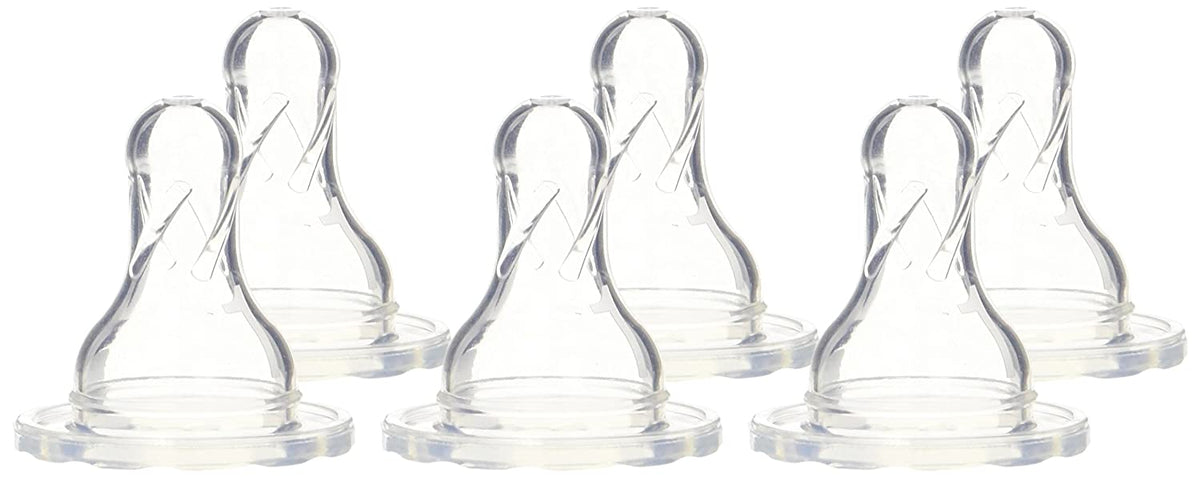 Dr. Brown's Original Nipple, Level 1 (0m+), 6 Count