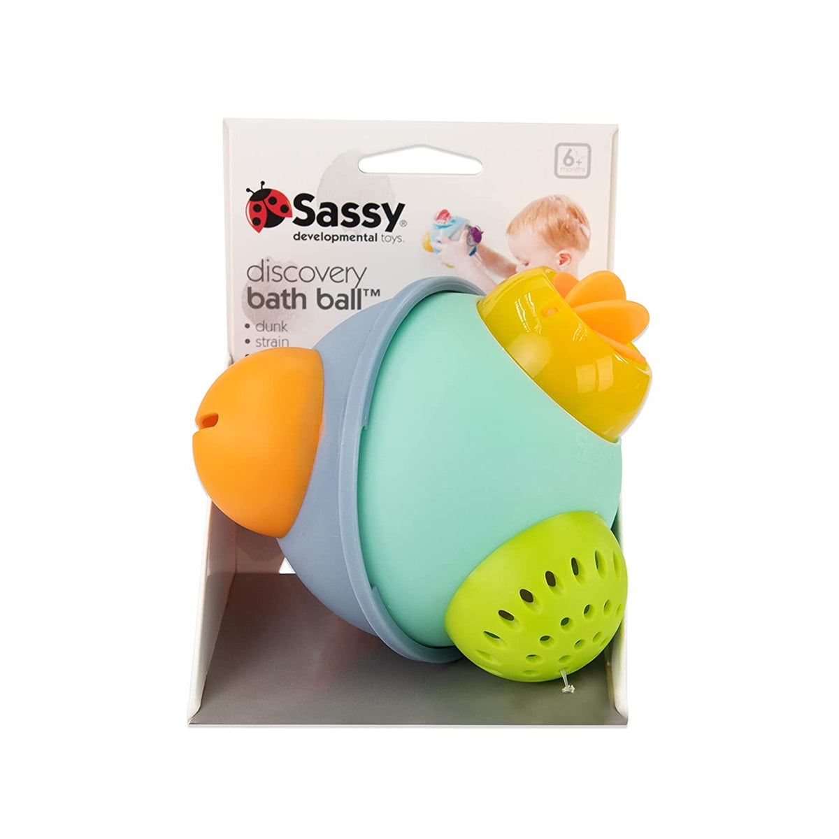 Sassy Discovery Bumpy Ball Bath Toy