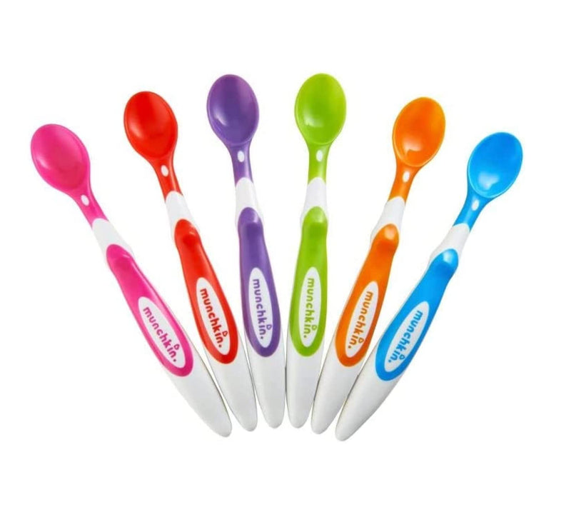 Munchkin Soft Tip Infant Spoon set, 6 pack