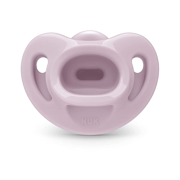 NUK Comfy Pacifiers, 0-6 Months, 6 Pack, Pink