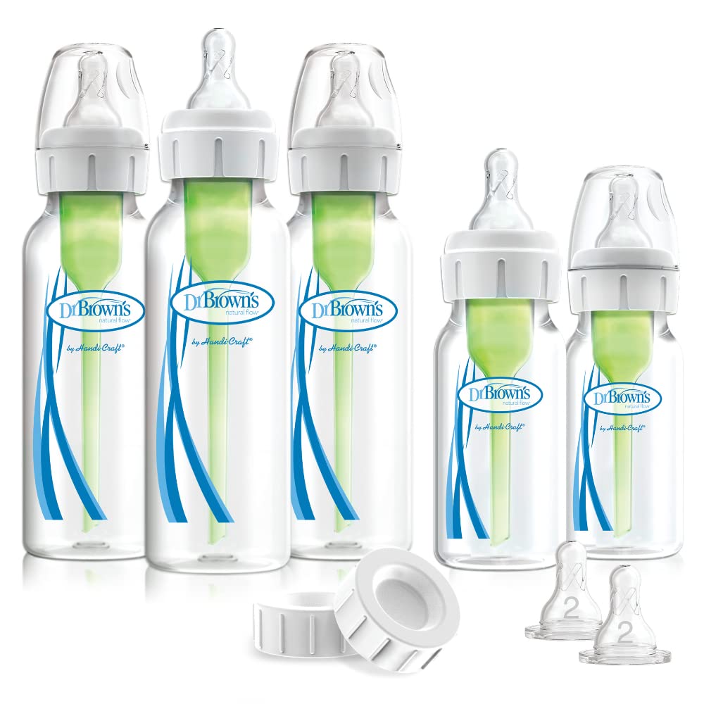 Dr. Brown's 17 Piece Anti-Colic Options+ Baby Bottle Newborn Feeding Set