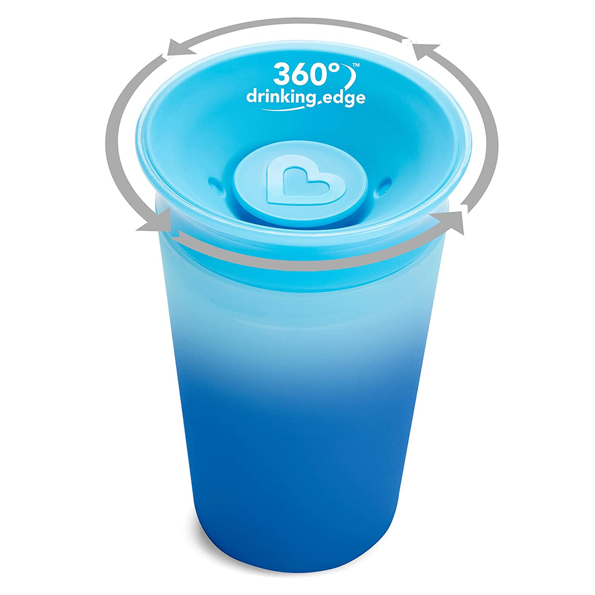 Munchkin Miracle 360 Color Changing Sippy Cup, 9oz, Blue