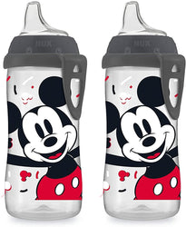 NUK Disney Active Cup, 10oz, Mickey Mouse, 2 Pack