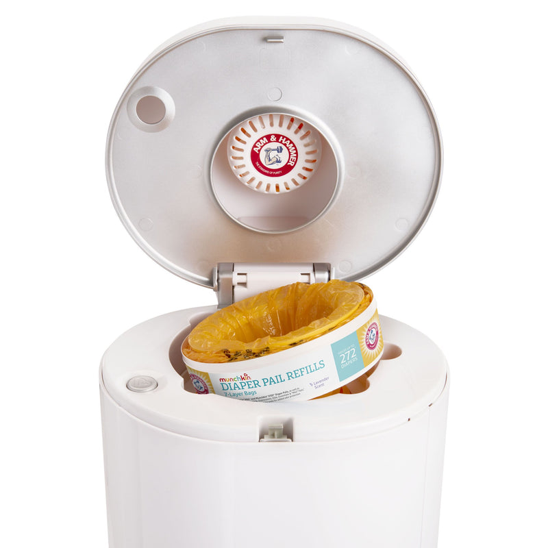 Munchkin Arm and Hammer Diaper Pail Refill Rings, 8 Pack