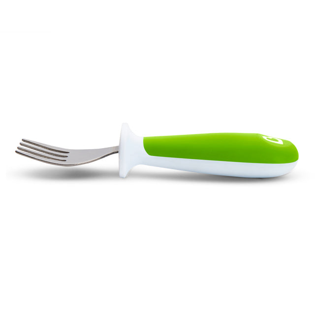 Munchkin Raise Toddler Fork and Spoon, 4 Pack, Blue/Green