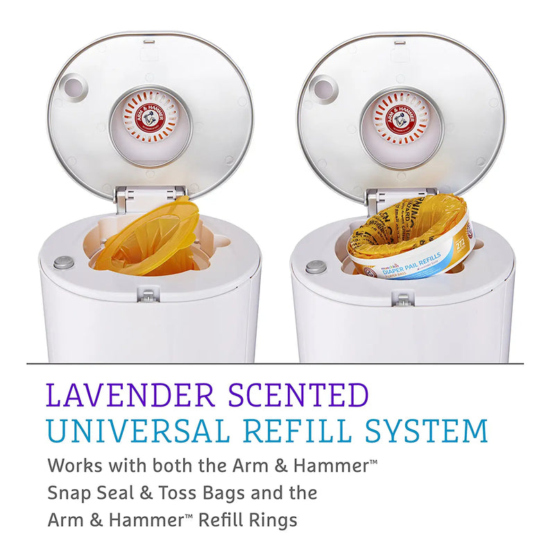 Munchkin Step Diaper Pail by Arm & Hammer