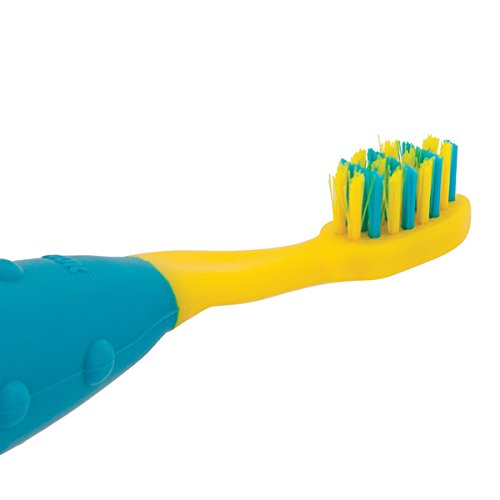 NUK Grins & Giggles Toddler Toothbrush & Cleanser Set, Boy, Blue