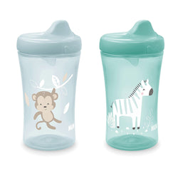 NUK Advanced Hard Spout Toddler Sippy Cup, 10 oz, 2 Pack, Boy