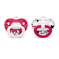 NUK Disney Minnie Mouse Orthodontic Pacifiers, 2 Pack