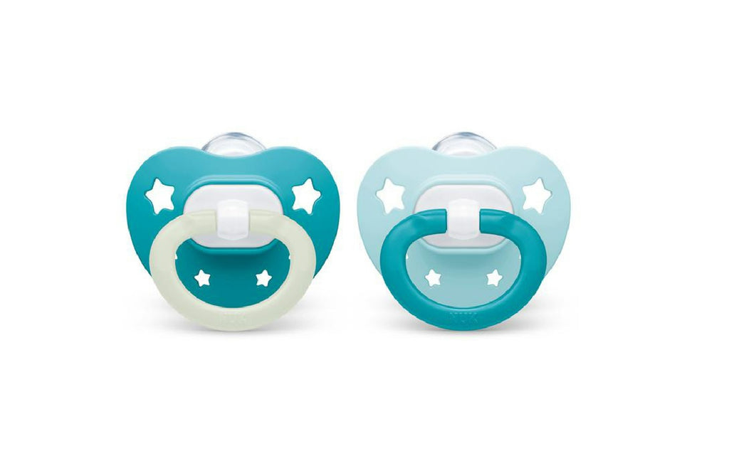 NUK Orthodontic Pacifiers, 0-6 Months, 2 Pack