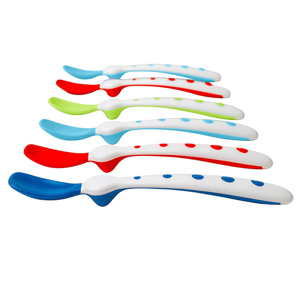 NUK Rest Easy soft Spoons, Pack of 6