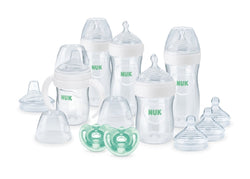 NUK Simply Natural 12 Piece Bottle, Cup and Pacifier Gift Set