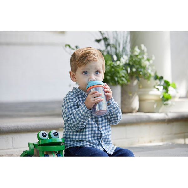 Naomi Penguin 3 in 1 Silicone Toddler Cups, Green