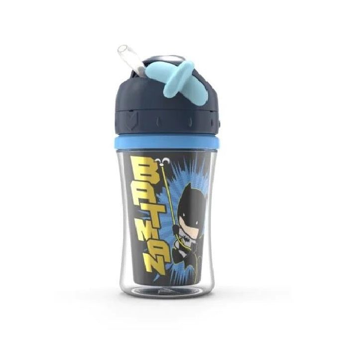 NUK Insulated Straw Sippy Cup, 10oz, Batman