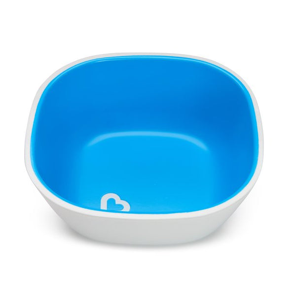 Munchkin 3 Piece Toddler Splash Bowl Set, Blue