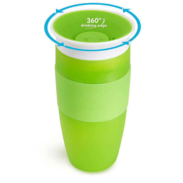 Munchkin Miracle 360 Sippy Cup, Green, 14 Ounce