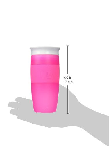 Munchkin Miracle 360 Sippy Cup, Pink, 14oz