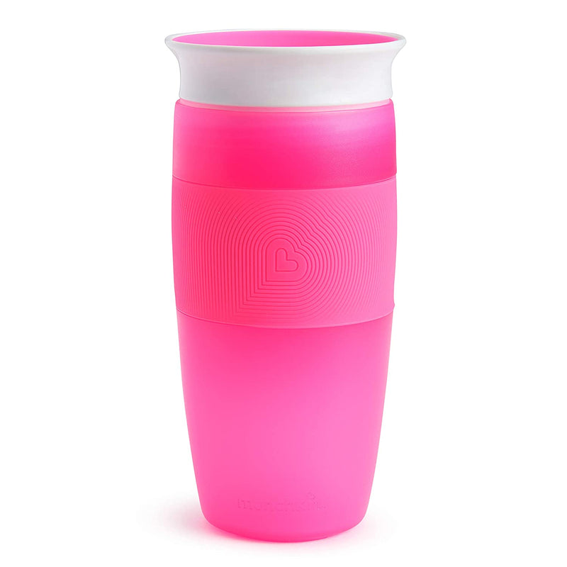 Munchkin Miracle 360 Sippy Cup, Pink, 14oz